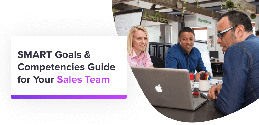 SMART goals & competencies guide - sales team