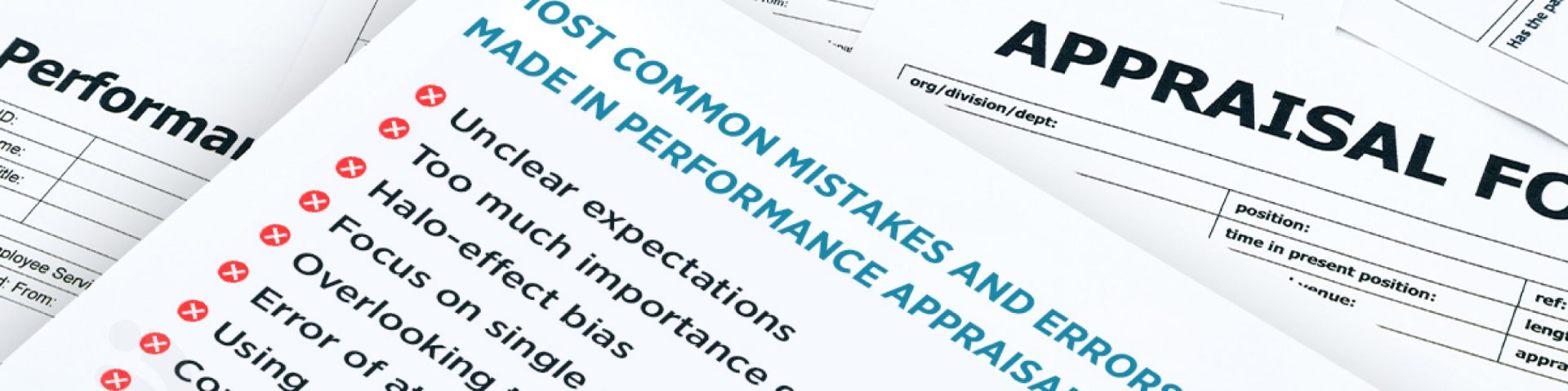 Most Common Mistakes and Errors Made in Performance Appraisals