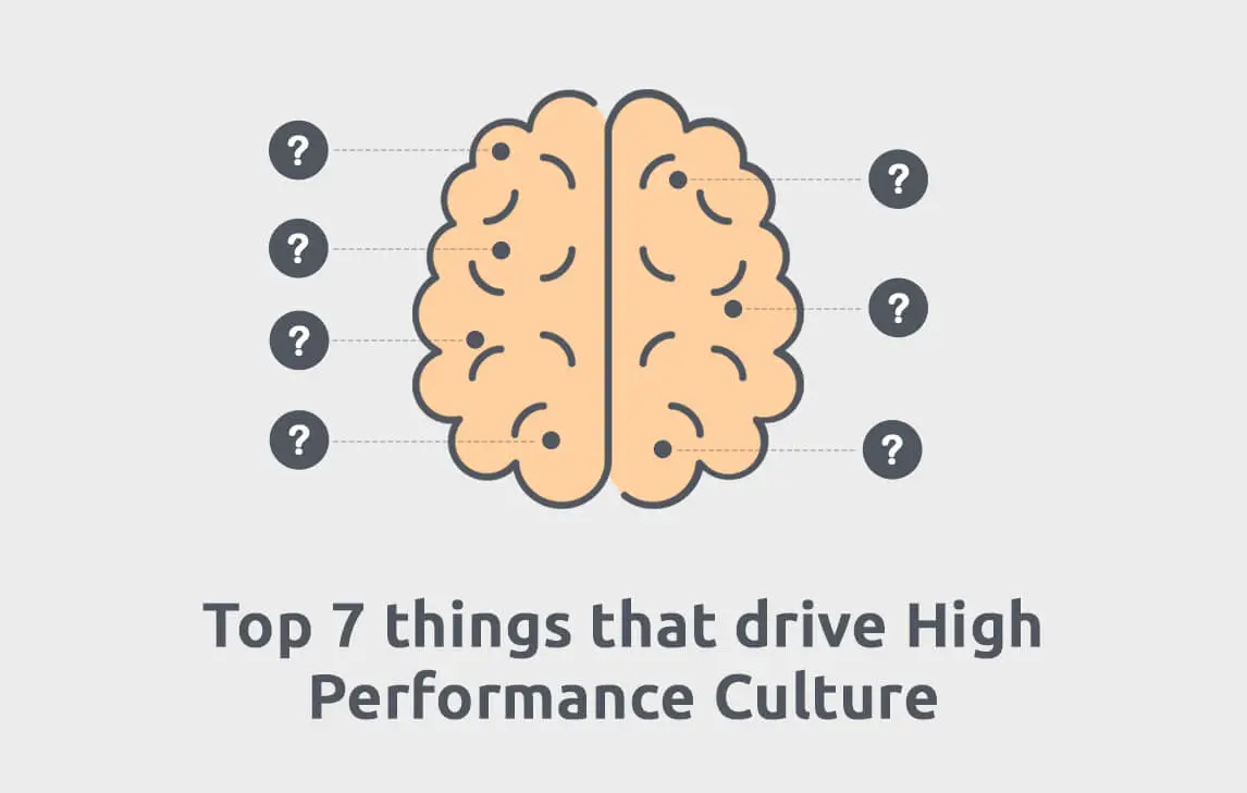 Top 7 Things That Drive High Performance Culture